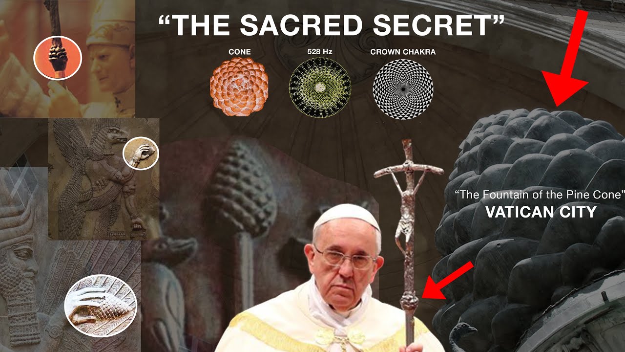 Simbol Misterius Anunnaki dan Vatican Mahluk Seperti Dewa