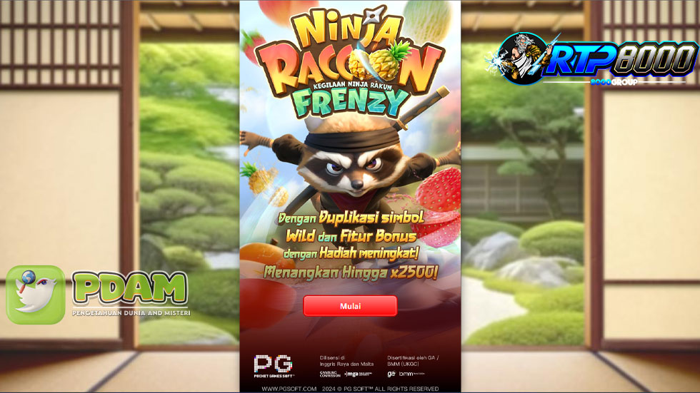 Ninja Raccoon Frenzy Permainan Dengan Perkalian Besar