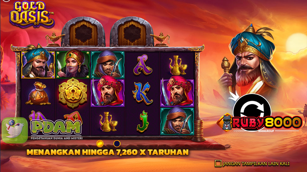 Gold Oasis: Situs Slot Online dengan Bonus Jackpot Terbesar