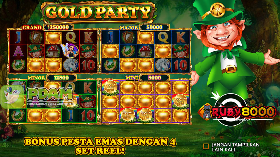 Gold Party Dengan Grand Major Yang Pecahannya Bikin Jackpot