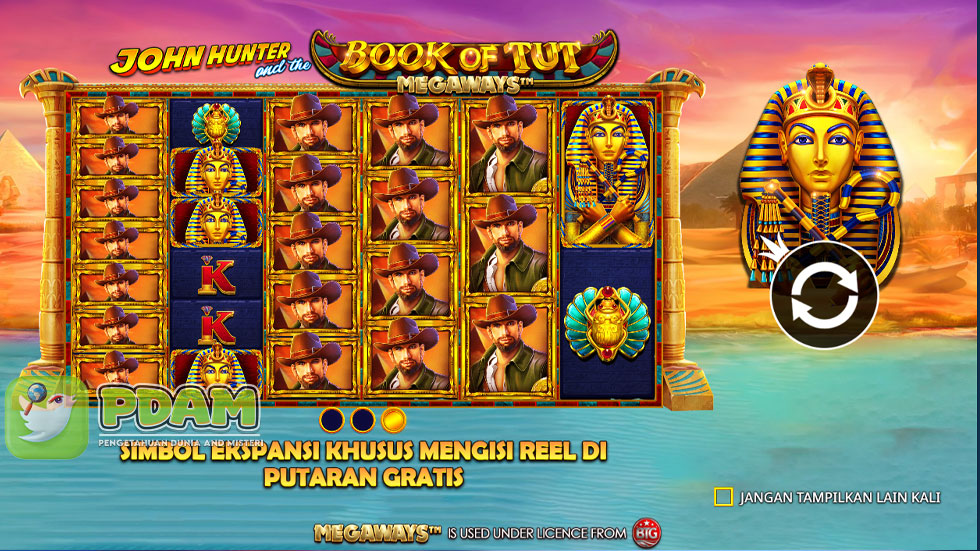 John Hunter and the Book of Tut Megaways: Slot Penuh Kejutan dan Kemenangan!