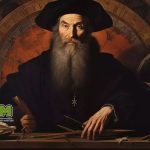 Nostradamus in Crypt Buku Kuno dan Gambar Misterius