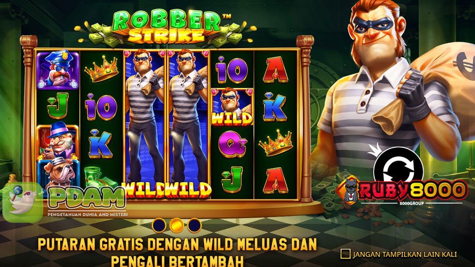 Robber Strike: Aksi Perampokan Berhadiah di Dunia Slot!