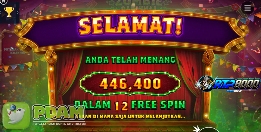 Mainkan Zombie Carnival Slot dan Taklukkan Dunia Zombie