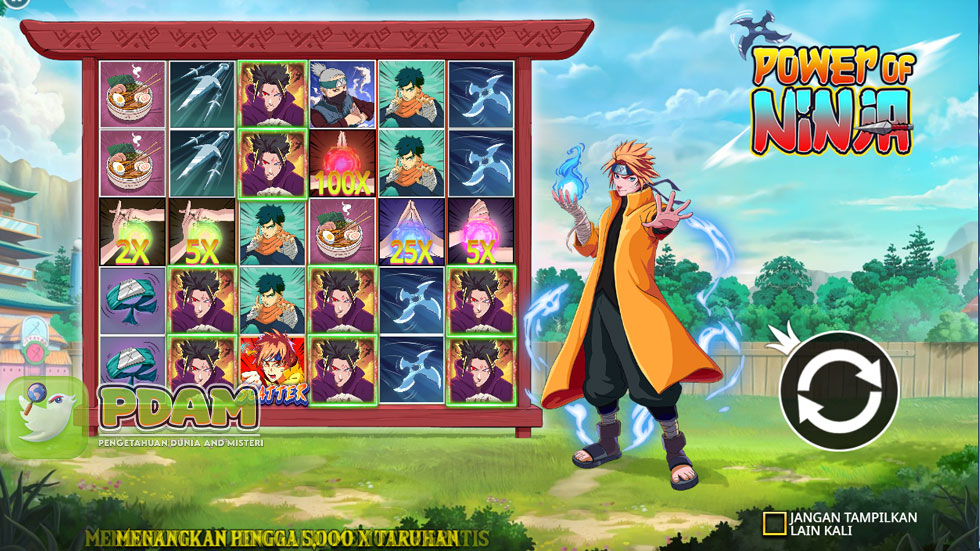 Raih Kemenangan dengan Power of Ninja di Situs Slot Gacor