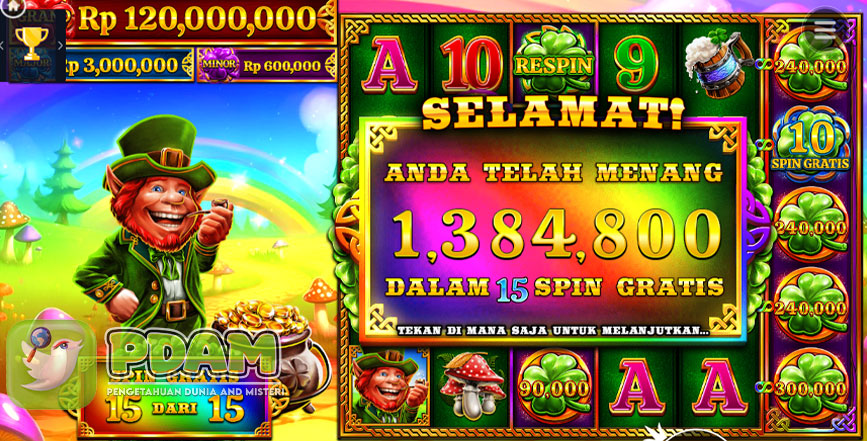 Slot Gacor 7 Clovers of Fortune Kemenangan Besar Modal 50ribu