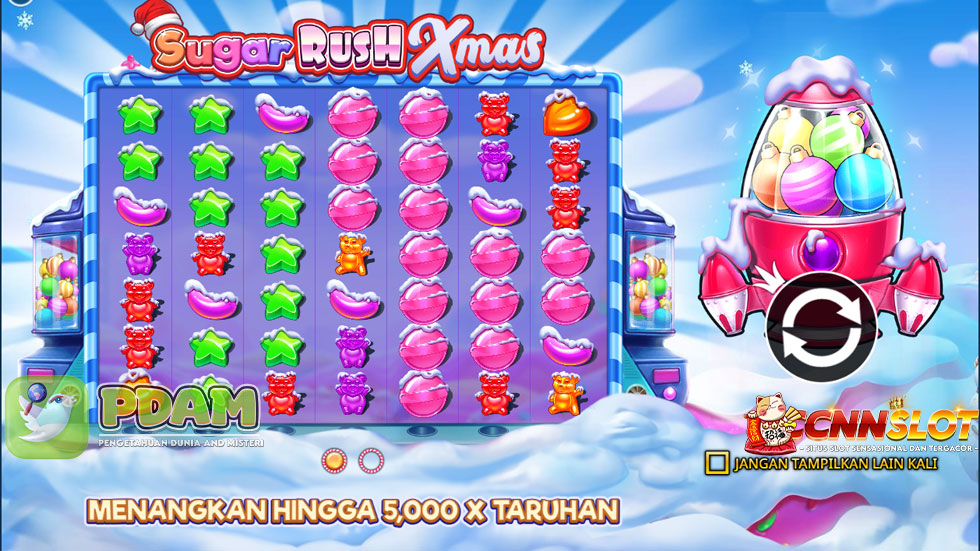 Sugar Rush Xmas: Slot Online Gacor dengan Nuansa Natal