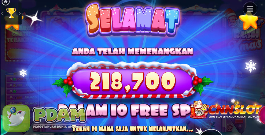 Sugar Rush Xmas: Slot Online Gacor dengan Nuansa Natal