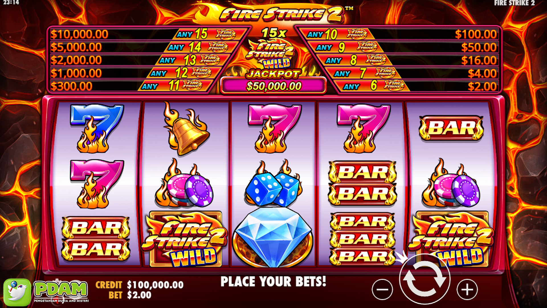 Jackpot Terbesar yang Pernah Didapatkan di Slot Fire Strike 2