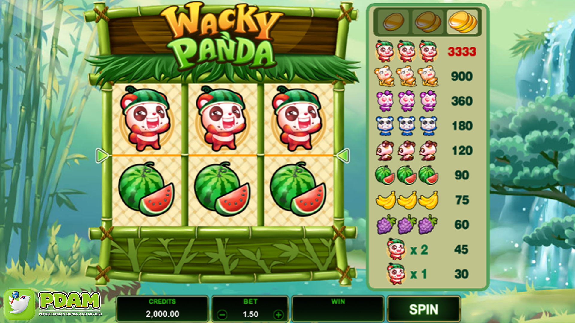 Wacky Panda: Panda Kocak yang Siap Mengguncang Dunia Slot 