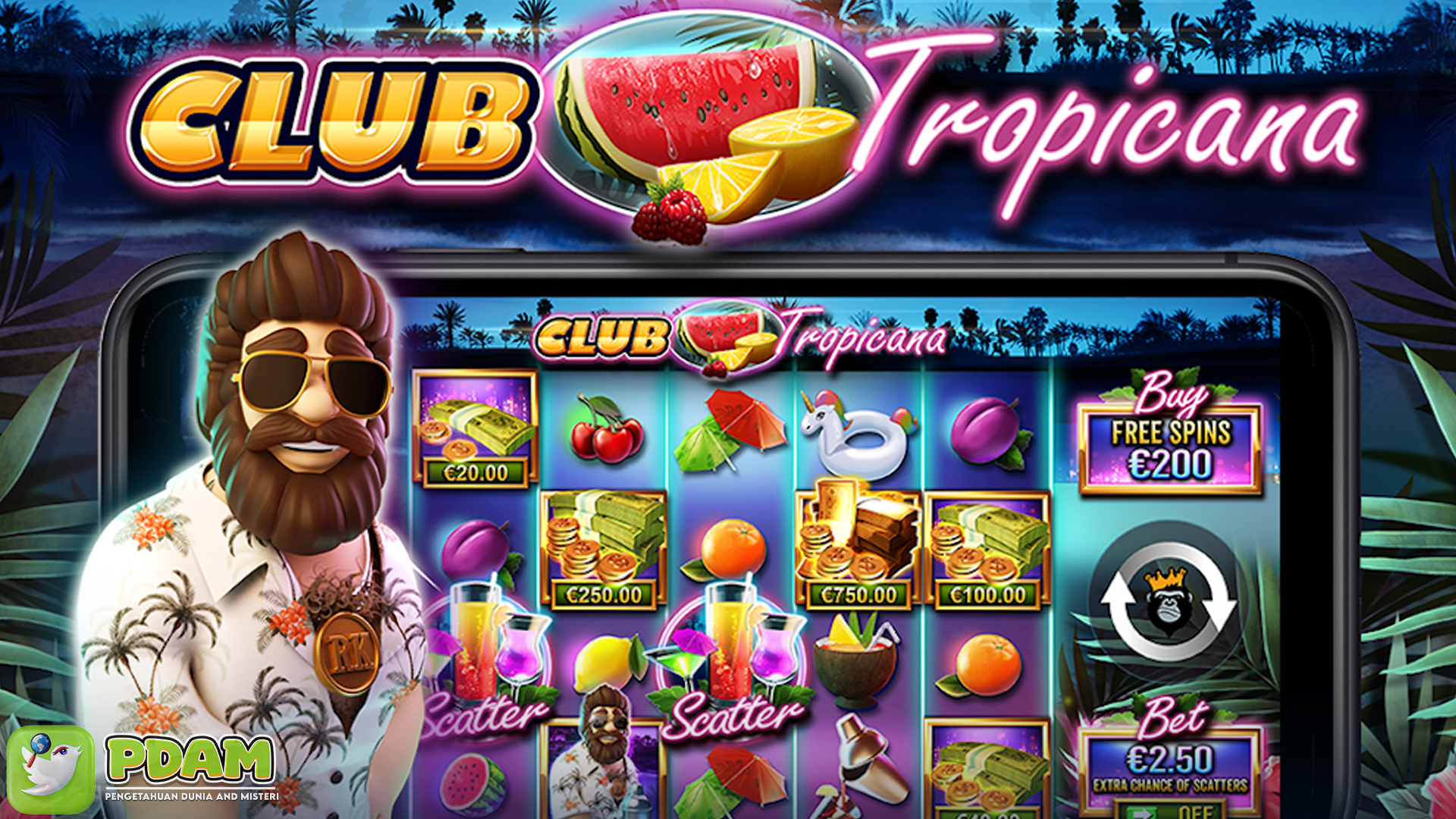 Raih Jackpot Jutaan Rupiah Setiap Hari di Slot Club Tropicana