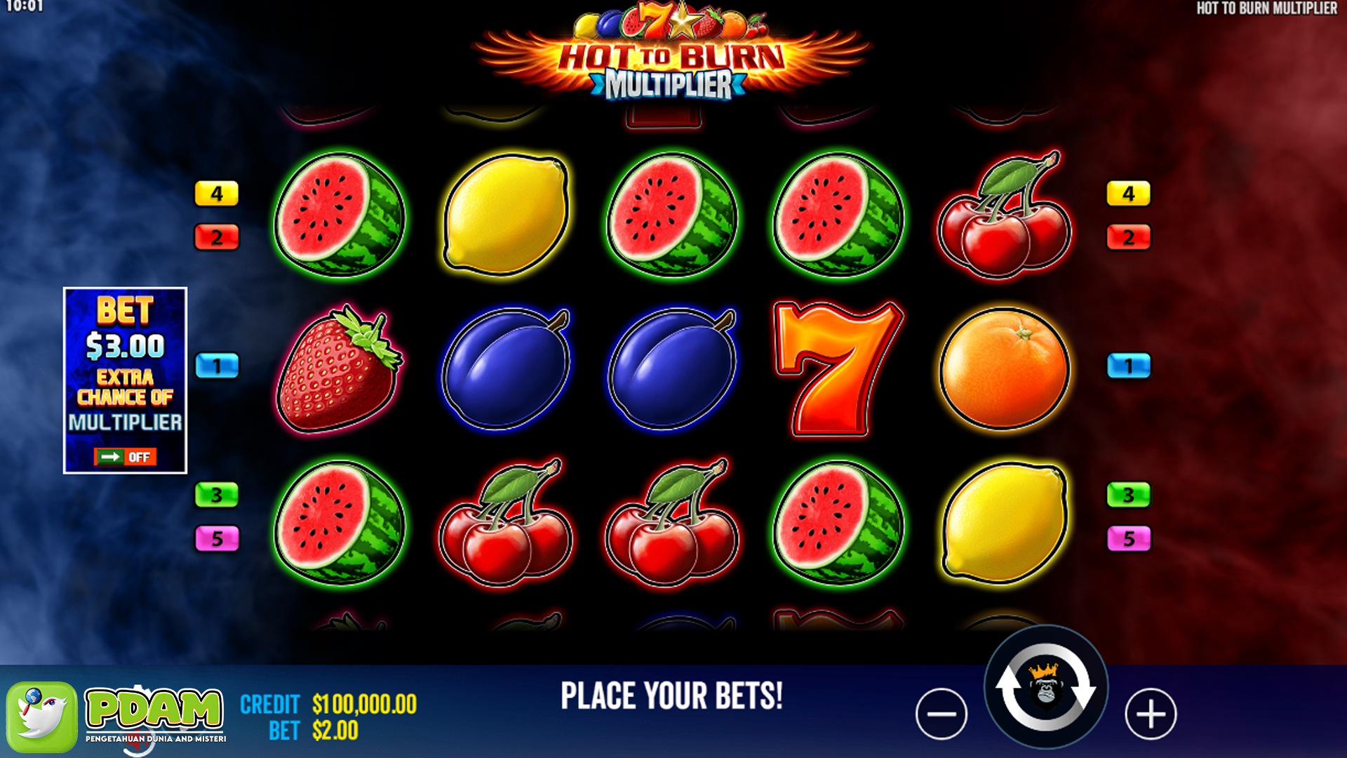 Slot Hot To Burn Multiplier: Panasnya Kemenangan Menanti Anda