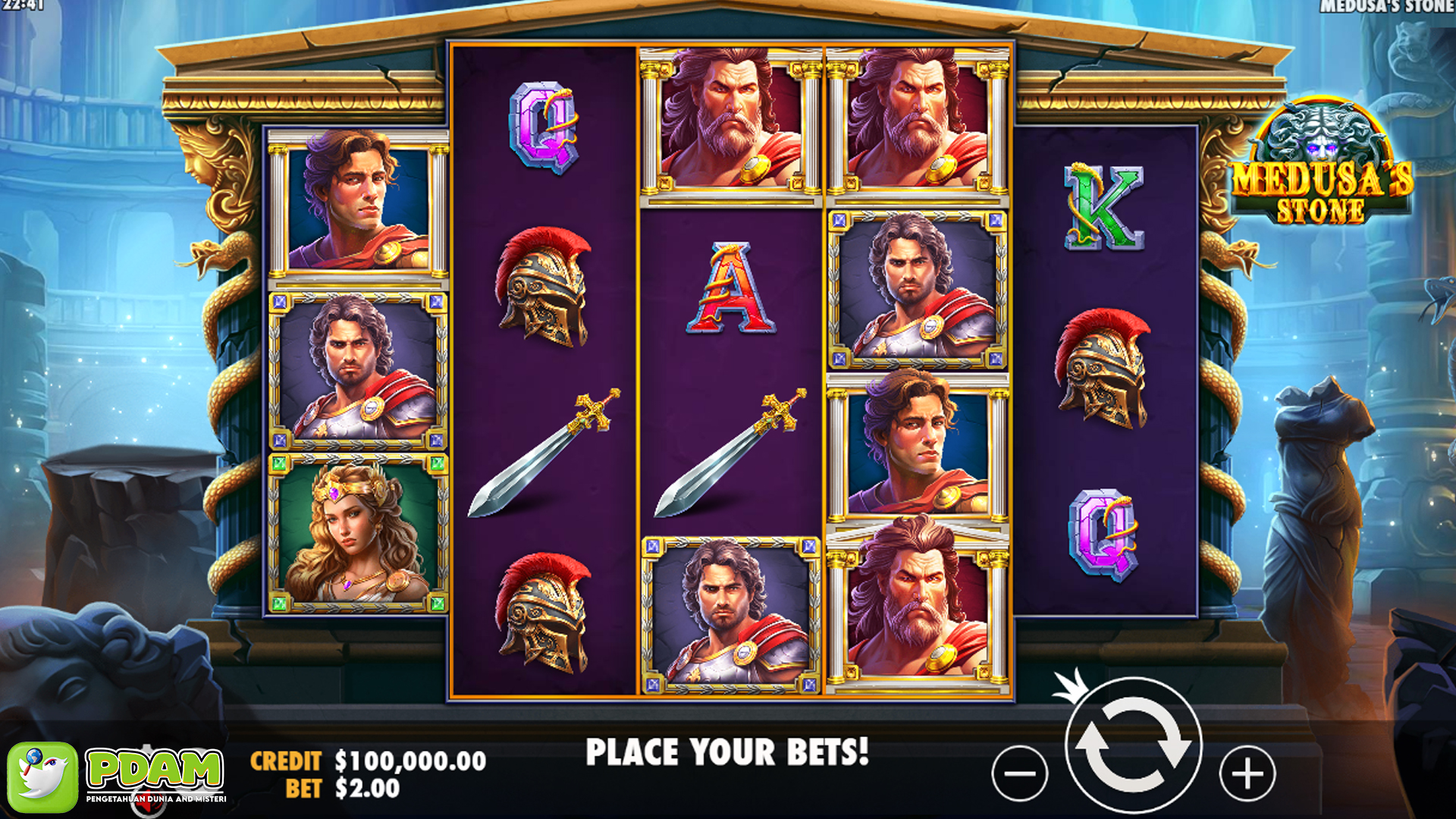 Slot Medusa’s Stone: Tantangan Maut di Hadapan Sang Ratu Ular