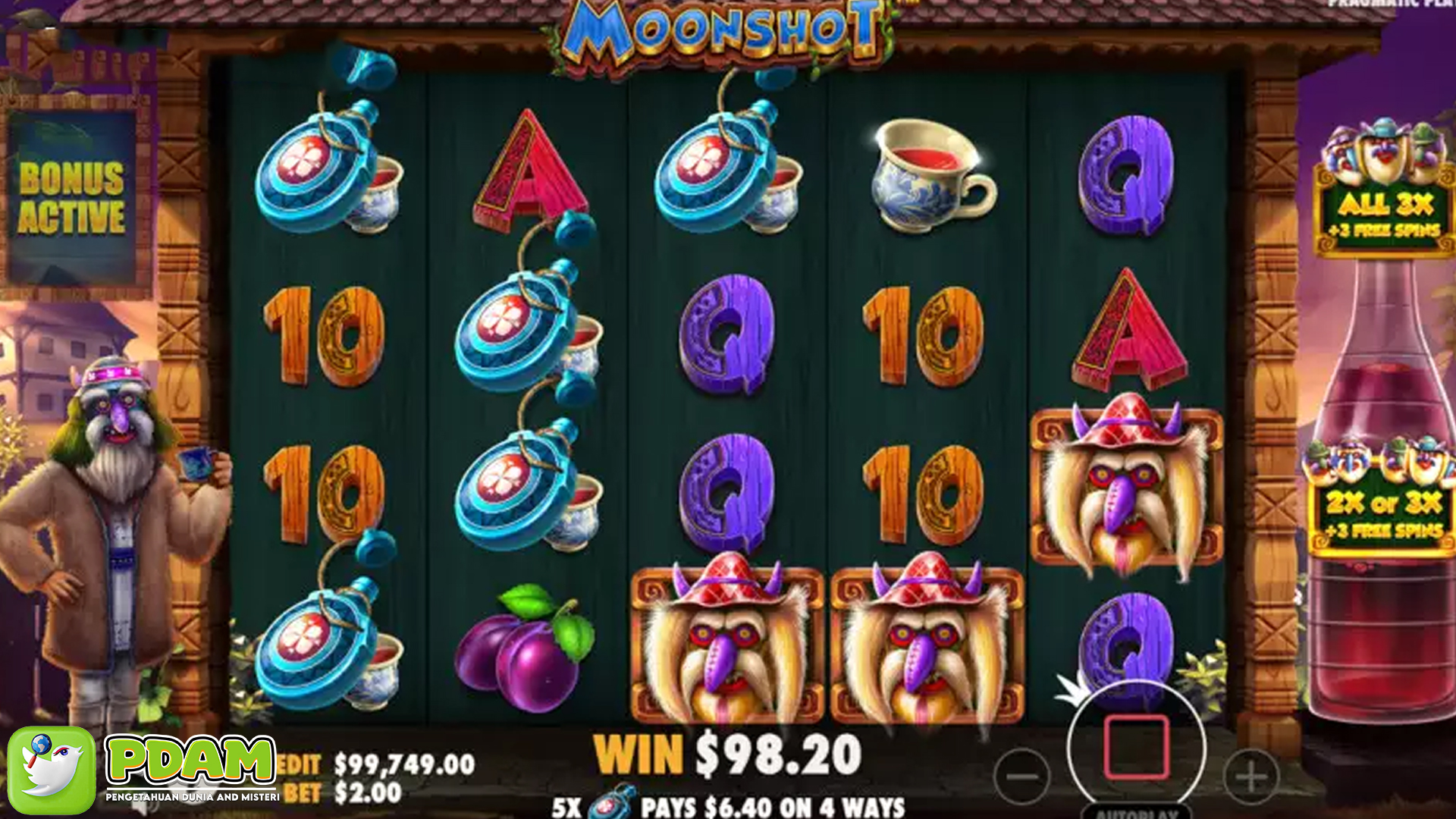 Moonshot Slot: Terbang Menuju Kemenangan Menggoda Seru