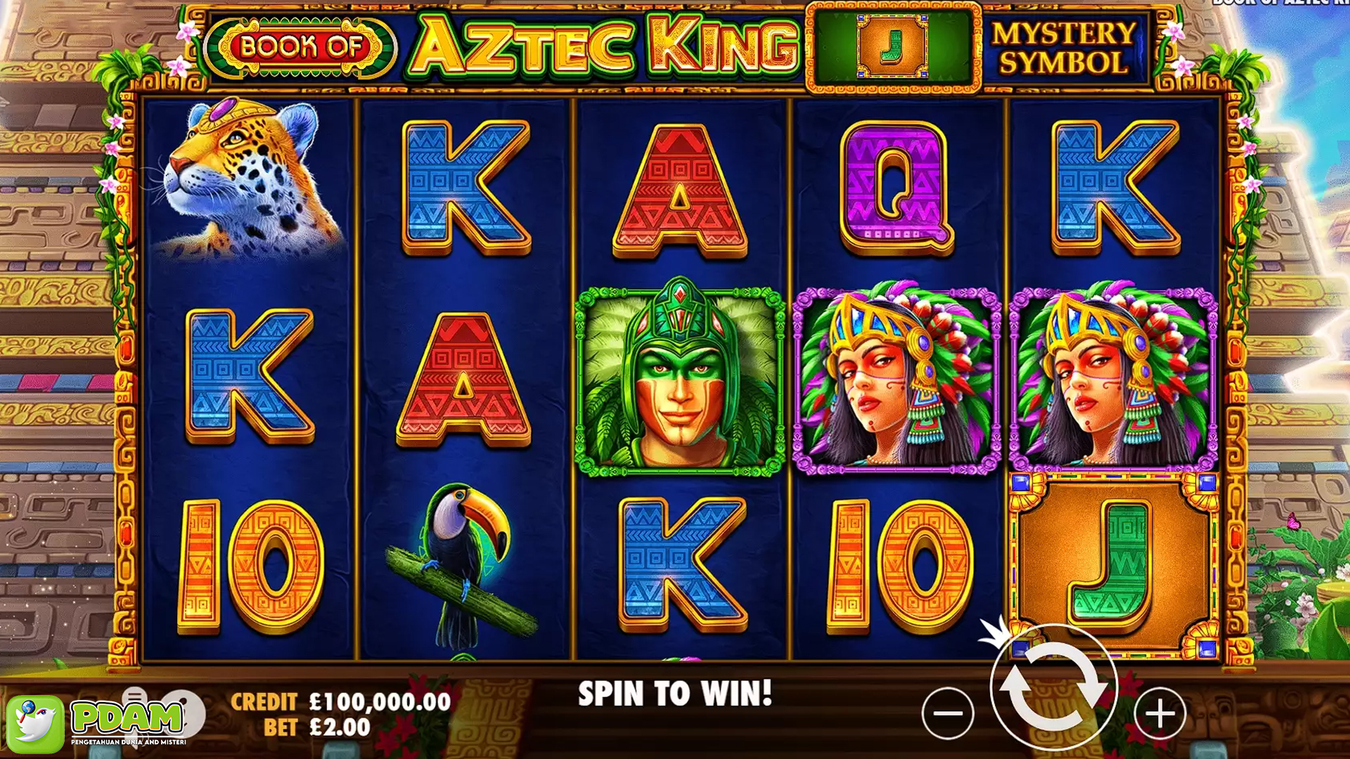 Berburu Emas di Slot Book of Aztec King: Jackpot Besar Menanti