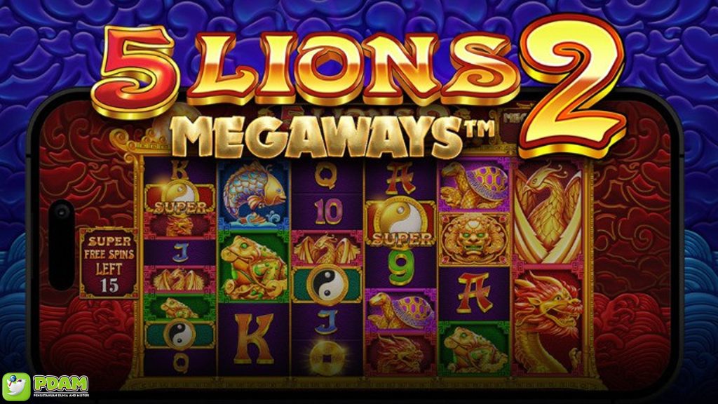 Slot 5 Lions Megaways 2: Satu Keberuntungan di Balik Singa Emas